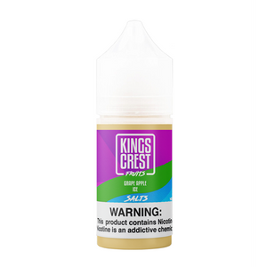 Kings Crest Fruits Grape Apple Ice Salt 30mL - Ohm City Vapes