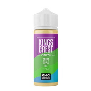 Kings Crest Fruits Grape Apple Ice 120mL - Ohm City Vapes