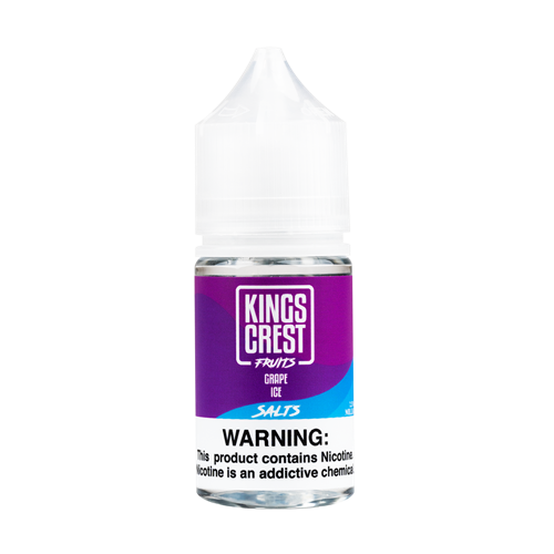 Kings Crest Fruits Grape Ice Salt 30mL - Ohm City Vapes