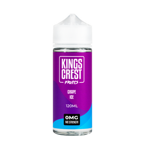 Kings Crest Fruits Grape Ice 120mL - Ohm City Vapes