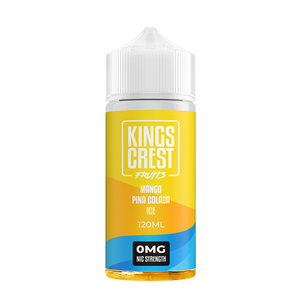 Kings Crest Fruits Mango Pina Colada Ice 120mL - Ohm City Vapes Kings Crest Fruits Mango Pina Colada Ice 120mL - Ohm City Vapes
