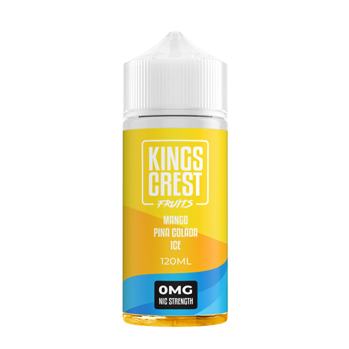 Kings Crest Fruits Mango Pina Colada Ice 120mL - Ohm City Vapes Kings Crest Fruits Mango Pina Colada Ice 120mL - Ohm City Vapes