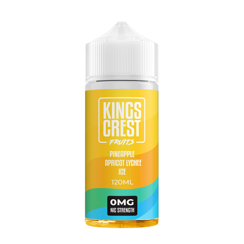 Kings Crest Fruits Pineapple Apricot Lychee Ice 120mL