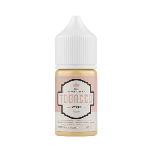 sweet tobacco vape juice Kings Crest Salts Tobacco Sweet 30mL sweet tobacco vape juice Kings Crest Salts Tobacco Sweet 30mL