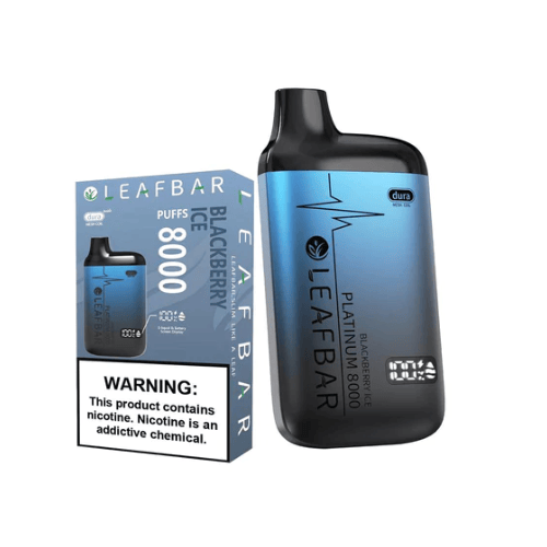 Leaf Bar Platinum 8000 Puffs Disposable Vape Device - 1PC Leaf Bar Platinum 8000 Puffs Disposable Vape Device - 1PC