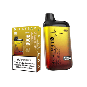 Leaf Bar Platinum 8000 Puffs Disposable Vape Device - 1PC Leaf Bar Platinum 8000 Puffs Disposable Vape Device - 1PC