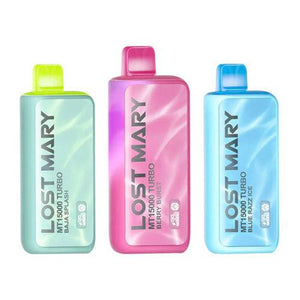 Lost Mary MT15000 Turbo 2% Disposable Vape Device - 10PK Lost Mary MT15000 Turbo 2% Disposable Vape Device - 10PK