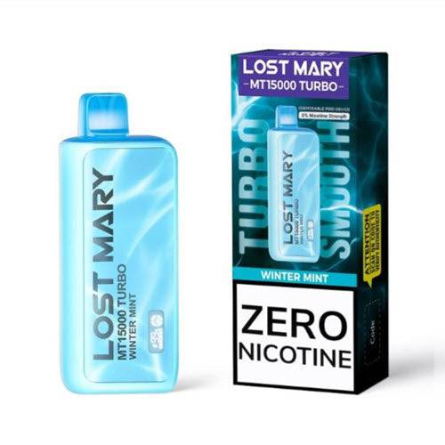 Lost Mary MT15000 Turbo ZERO 0% Disposable Vape Device - 1PC Lost Mary MT15000 Turbo ZERO 0% Disposable Vape Device - 1PC