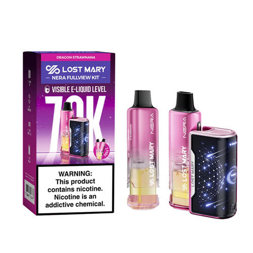 Lost Mary Nera Fullview 70K Disposable Vape Kit - 1PC Lost Mary Nera Fullview 70K Disposable Vape Kit - 1PC
