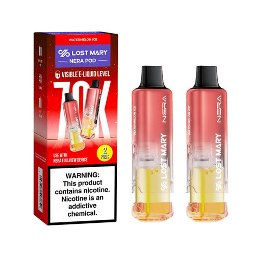 Lost Mary Nera Fullview 70K Disposable Vape Pods (Pack of 2) Lost Mary Nera Fullview 70K Disposable Vape Pods (Pack of 2)