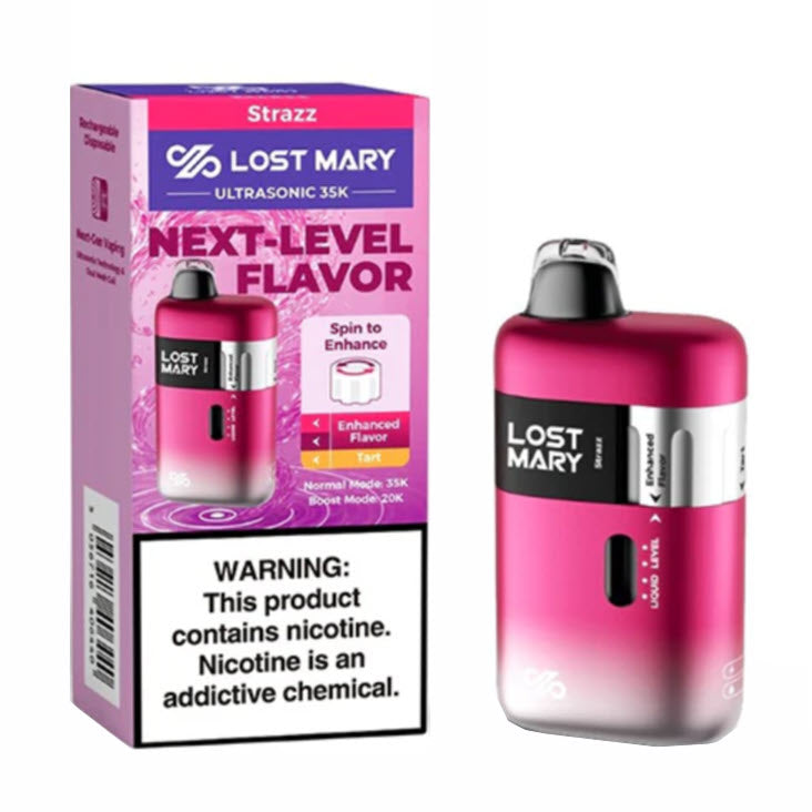 Lost Mary Ultrasonic 35K Disposable Vape Device - 1PC Lost Mary Ultrasonic 35K Disposable Vape Device - 1PC