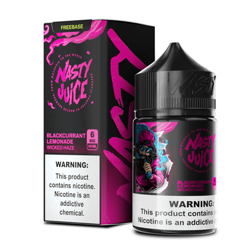 Nasty Blackcurrant Lemonade Wicked Haze 60mL Nasty Blackcurrant Lemonade Wicked Haze 60mL