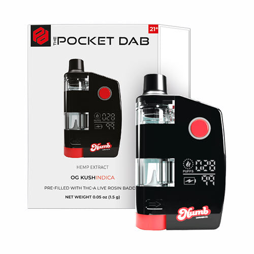 Numb The Pocket Dab THC-P Live Rosin Disposable Vape Device - 1PC Numb The Pocket Dab THC-P Live Rosin Disposable Vape Device - 1PC