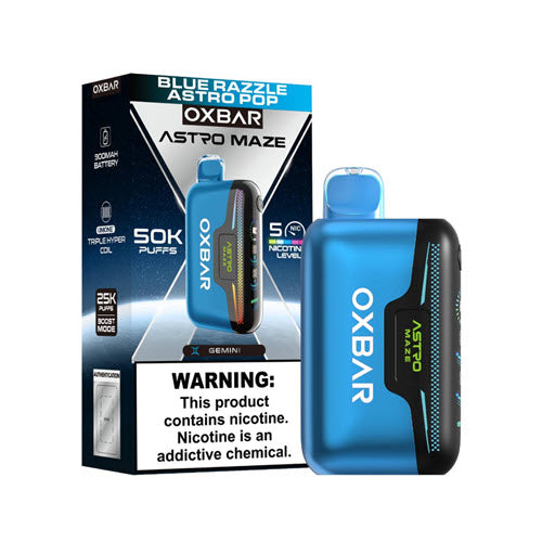 elf bar vape uk OXBAR Astro Maze 50K Disposable Vape Device