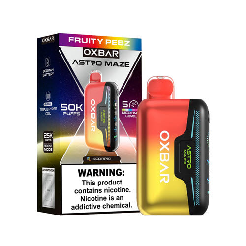 OXBAR Astro Maze 50K Disposable Vape Device - 1PC OXBAR Astro Maze 50K Disposable Vape Device - 1PC
