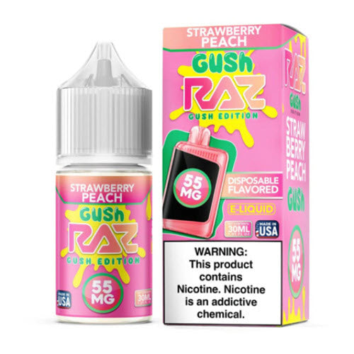 Pod Juice x Raz Gush Strawberry Peach 30mL Pod Juice x Raz Gush Strawberry Peach 30mL