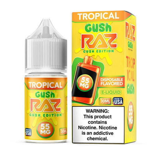 Pod Juice x Raz Gush Tropical Salt 30mL Pod Juice x Raz Gush Tropical Salt 30mL