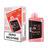 Raz DC25000 ZERO 0% Disposable Vape Device - 3PK