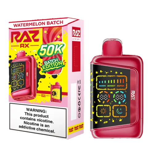 Raz RX 50K Batch Edition Disposable Vape Device - 1PC Raz RX 50K Batch Edition Disposable Vape Device - 1PC