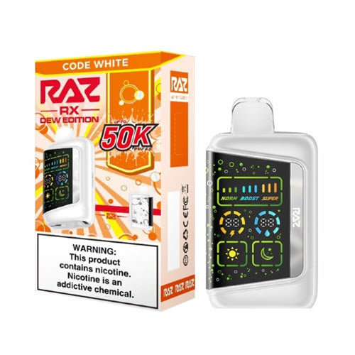 Raz RX 50K Dew Edition Disposable Vape Device - 10PK Raz RX 50K Dew Edition Disposable Vape Device - 10PK