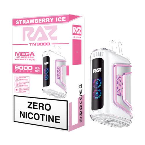 elf bar vape uk Raz TN9000 ZERO 0% Disposable Vape Device