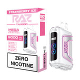 Raz TN9000 ZERO 0% Disposable Vape Device - 3PK