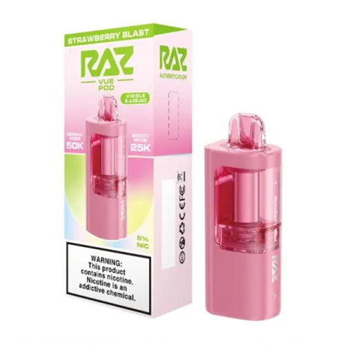 Raz Vue 50K Disposable Vape Pods - 3PK Raz Vue 50K Disposable Vape Pods - 3PK