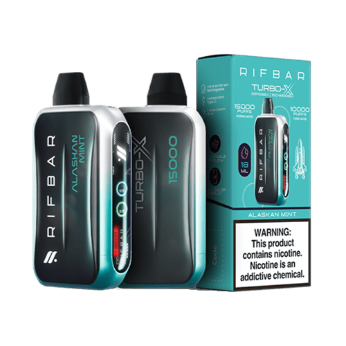 Rifbar Turbo-X Disposable Vape Device - 1PC Rifbar Turbo-X Disposable Vape Device - 1PC
