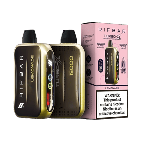 Rifbar Turbo-X Disposable Vape Device - 1PC Rifbar Turbo-X Disposable Vape Device - 1PC