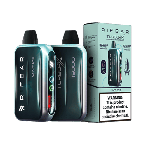 Rifbar Turbo-X Disposable Vape Device - 1PC Rifbar Turbo-X Disposable Vape Device - 1PC