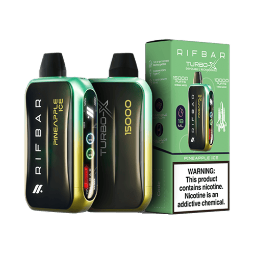 Rifbar Turbo-X Disposable Vape Device - 1PC Rifbar Turbo-X Disposable Vape Device - 1PC