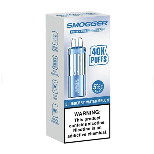 Smogger Switch Pro 40K Disposable Vape Pods - 1PC Smogger Switch Pro 40K Disposable Vape Pods - 1PC