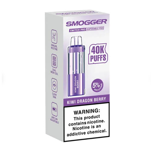 Smogger Switch Pro 40K Disposable Vape Pods - 1PC Smogger Switch Pro 40K Disposable Vape Pods - 1PC