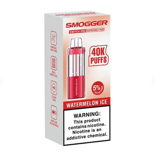 Smogger Switch Pro 40K Disposable Vape Pods - 1PC Smogger Switch Pro 40K Disposable Vape Pods - 1PC