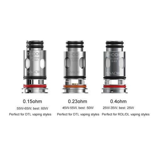 SMOK D Replacement Coils - 5PK