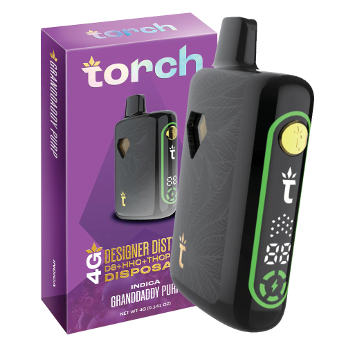 Torch 4g Designer Distillate Disposable Vape - 1PC Torch 4g Designer Distillate Disposable Vape - 1PC