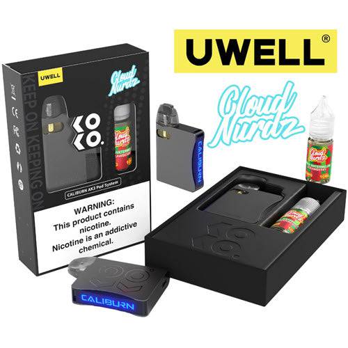 Uwell Caliburn AK3 Pod Kit & Salt 10mL Bundle Uwell Caliburn AK3 Pod Kit & Salt 10mL Bundle