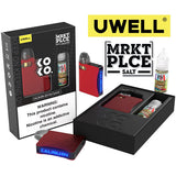 Uwell Caliburn AK3 Pod Kit & Salt 10mL Bundle - Ohm City Vapes