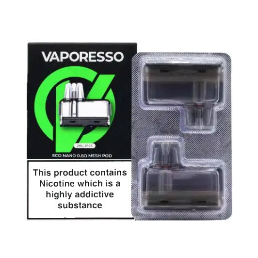 Vaporesso ECO Nano Replacement Pods - 2PCS Vaporesso ECO Nano Replacement Pods - 2PCS