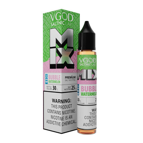 vgod vape juice VGOD Mix Iced Bubble Watermelon SaltNic 30mL vgod vape juice VGOD Mix Iced Bubble Watermelon SaltNic 30mL