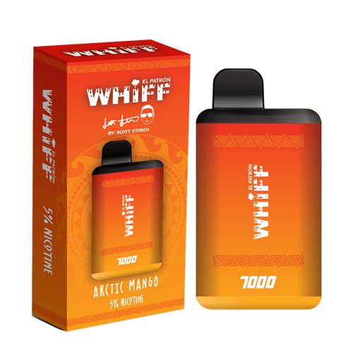 Whiff El Patron Disposable Vape Device by Scott Storch - 1PC Whiff El Patron Disposable Vape Device by Scott Storch - 1PC
