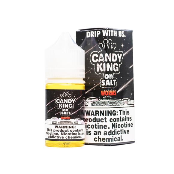 Candy King on Salt Worms 30mL - Ohm City Vapes