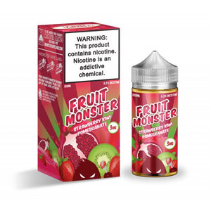 Fruit Monster Strawberry Kiwi Pomegranate 100mL - Ohm City Vapes
