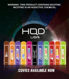 HQD Cuvie Disposable Vape Device - 3PK - Ohm City Vapes
