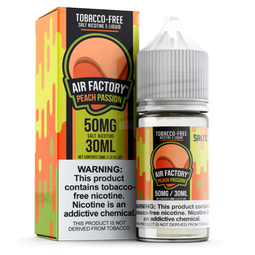 Air Factory Peach Passion Salts Tobacco Free Nicotine 30mL | Ohm City Vapes