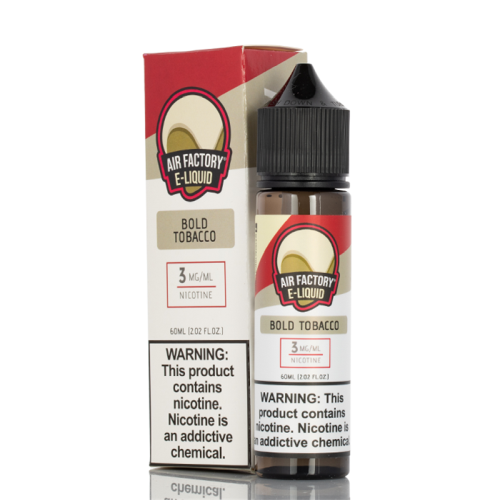 Air Factory Bold Tobacco 60mL | Ohm City Vapes