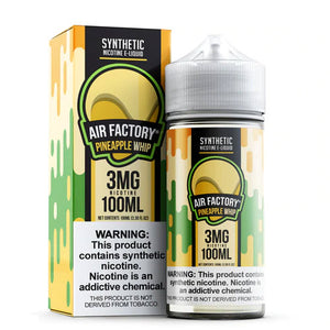 Air Factory Pineapple Whip Tobacco Free Nicotine 100mL | Ohm City Vapes