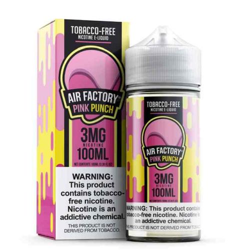 Air Factory Pink Punch Tobacco Free Nicotine 100mL | Ohm City Vapes