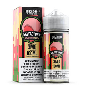 Air Factory Strawberry Nectar Tobacco Free Nicotine 100mL | Ohm City Vapes