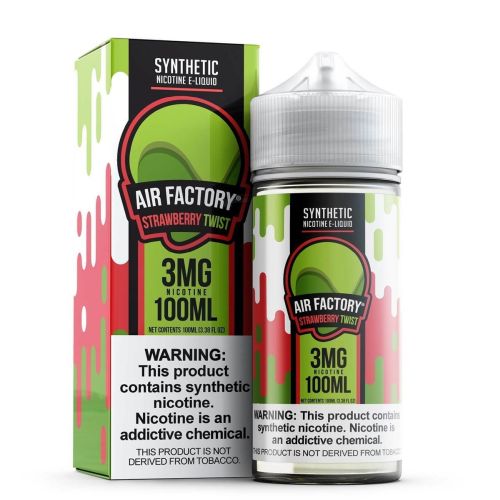Air Factory Strawberry Twist Tobacco Free Nicotine 100mL | Ohm City Vapes